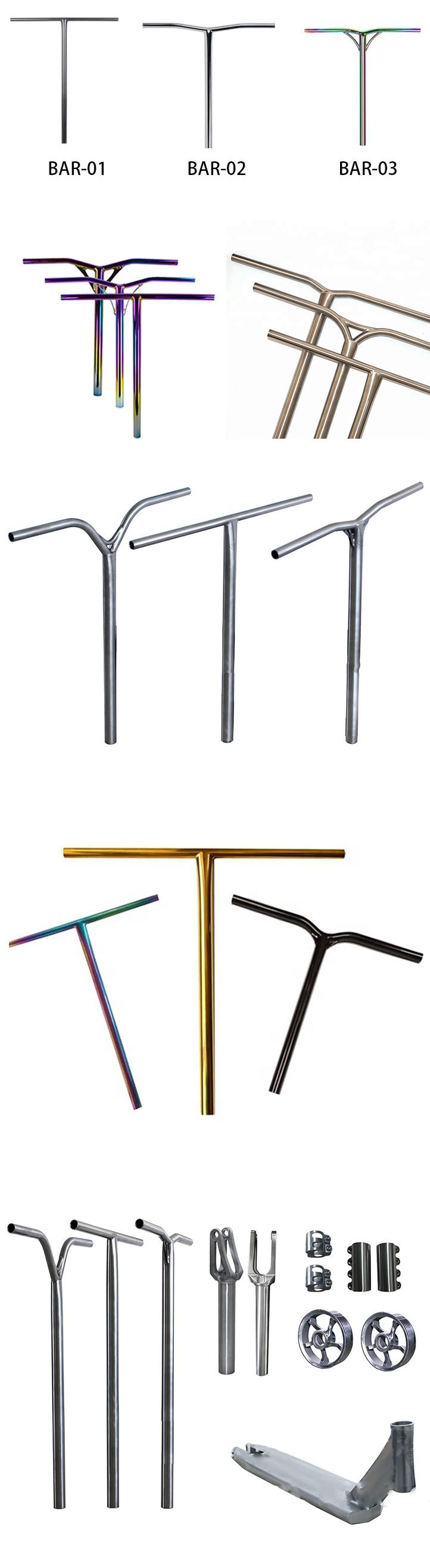 Titanium alloy Scooter bar
