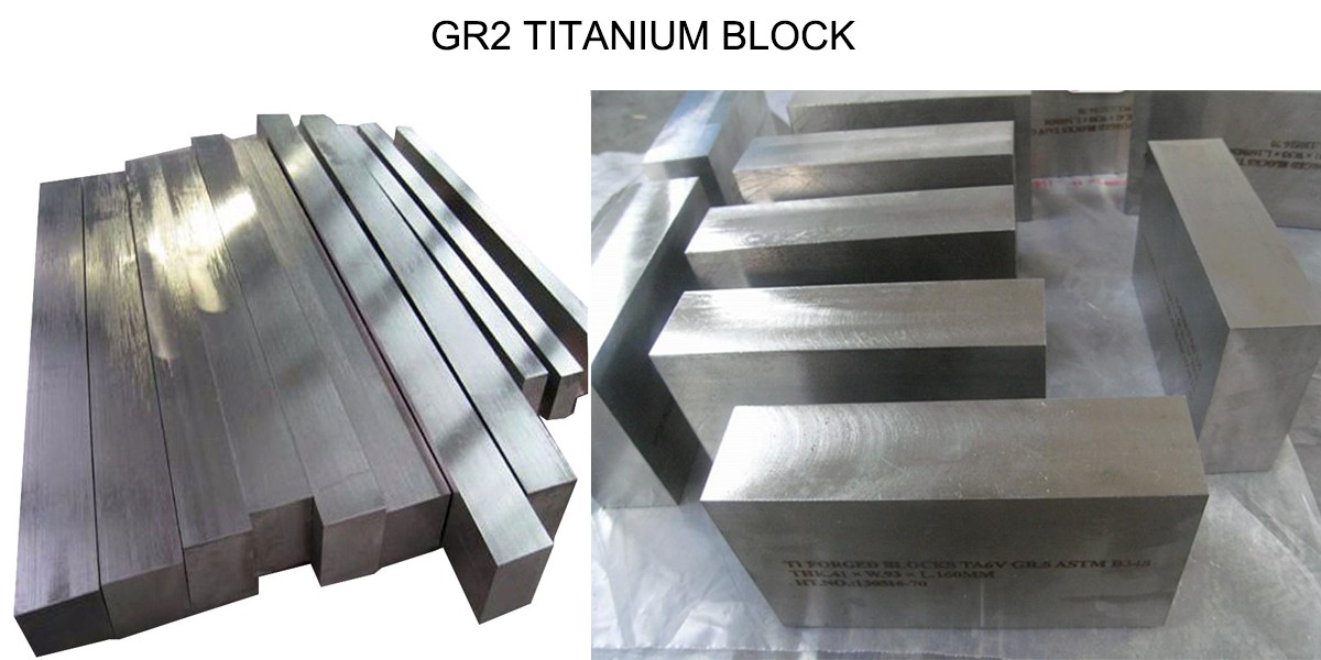 forged titanium block